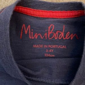 Boys long sleeve Boden shirt